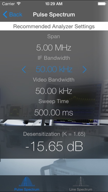 Pulsed RF Calculator screenshot-4