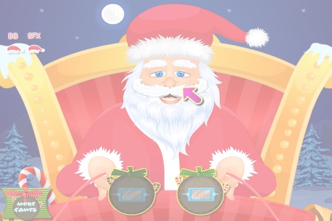 Santa Claus Spa Salon - Christmas Games screenshot 3