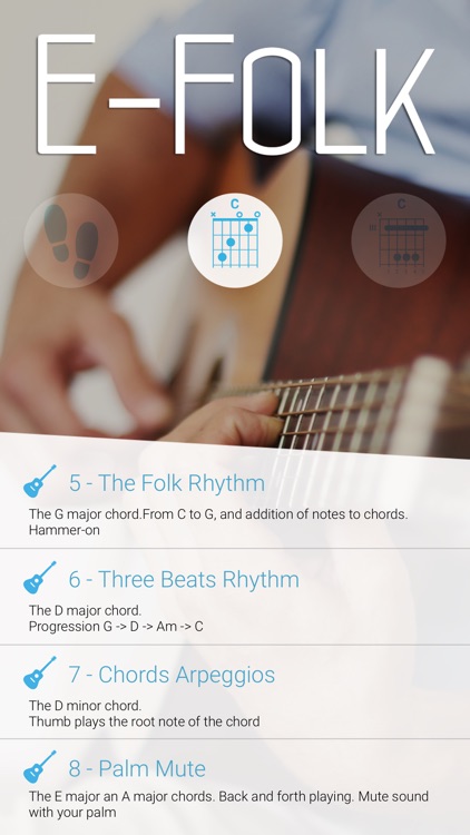 E-Folk: Acoustic Guitar for beginners screenshot-4