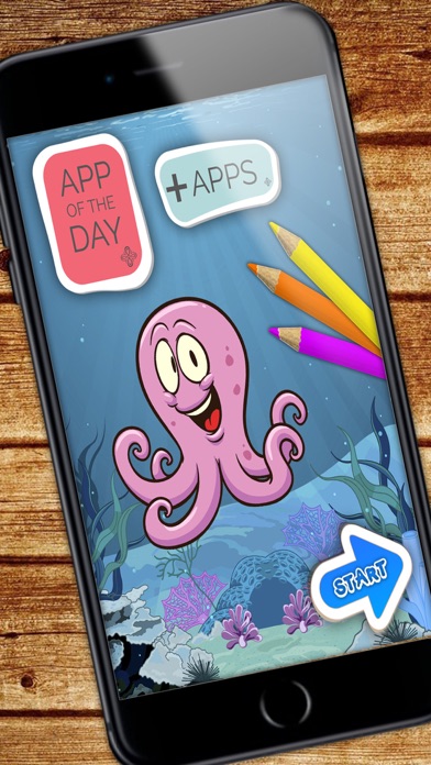 How to cancel & delete Sea Animals Coloring Book - color and paint fish from iphone & ipad 3