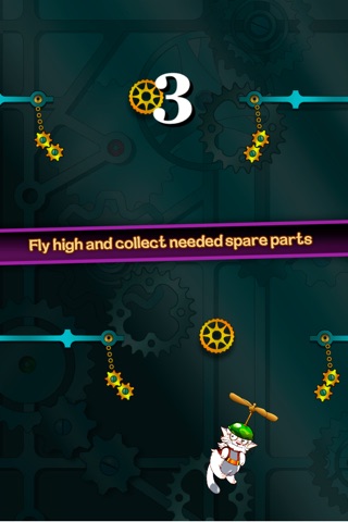Neoniks: Bubba the helicopter spinner hat cat PRO screenshot 3