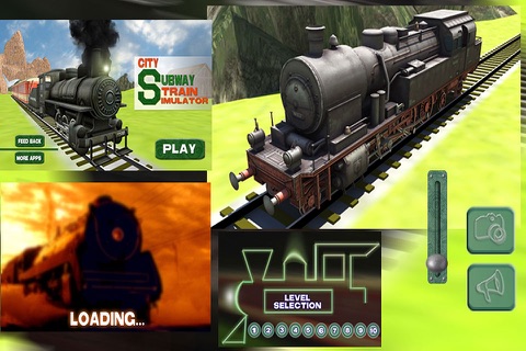 Train Driving simulator 3D - Drive the steam engine on express rail tracks screenshot 3