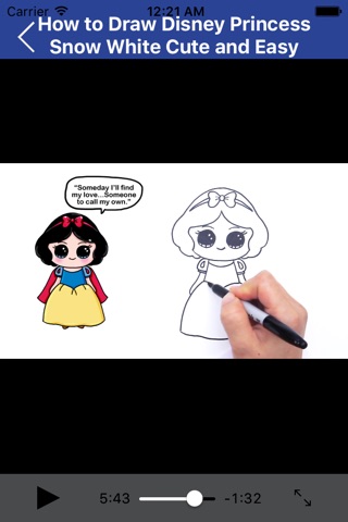 How to Draw Cute Princess Characters Easy screenshot 3