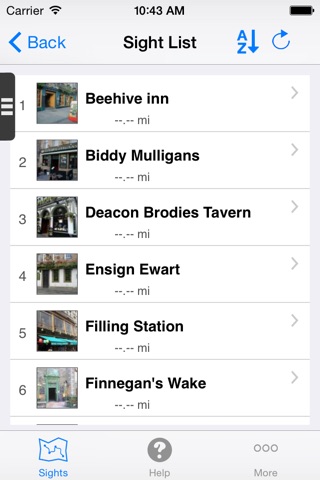 Pubs on 'n around royal mile screenshot 2