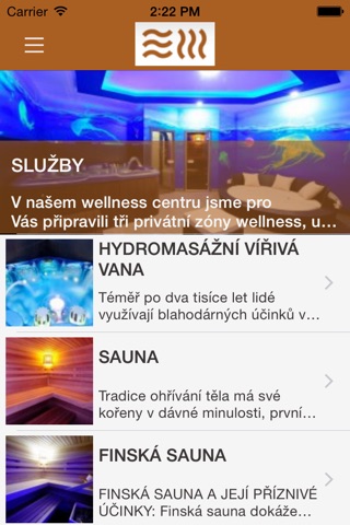 Wellnes Ďáblice screenshot 2