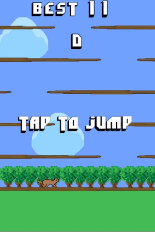 Jump Fail Squirrel - Don't Let Squirrel Skippy Away screenshot 2