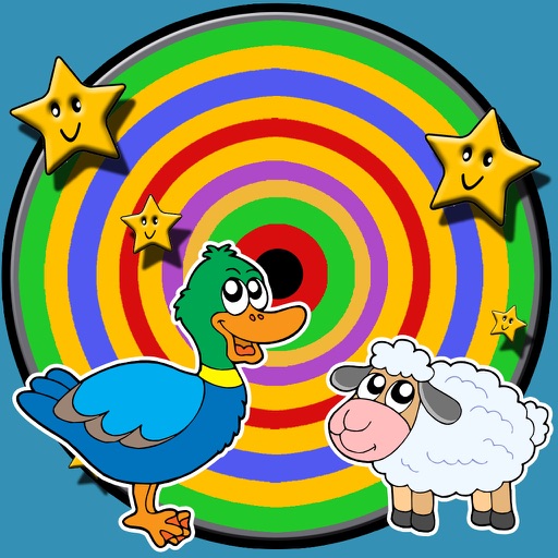 Farm animals and darts for children - no ads iOS App