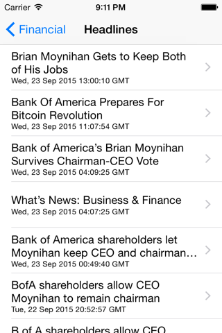 Industry News Aggregator screenshot 3