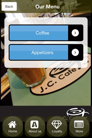 JC Cafe screenshot 2