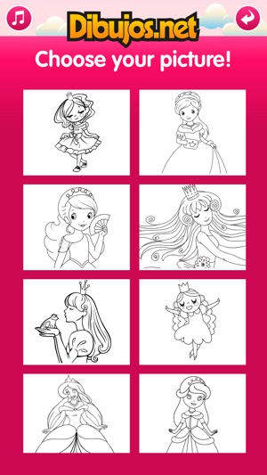 Princess Coloring Pages(圖2)-速報App
