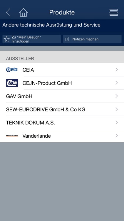 inter airport Europe 2015 App screenshot-3