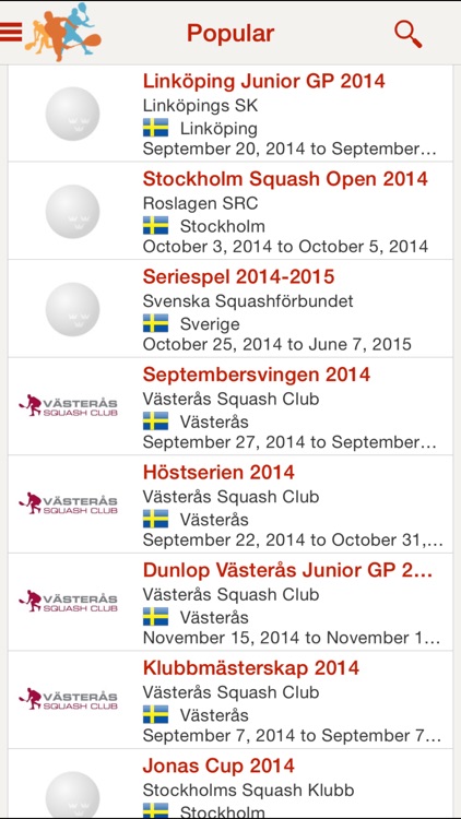 Squash Sweden