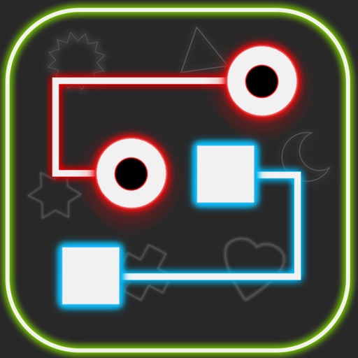 Neon Links - Connect the Symbols! iOS App
