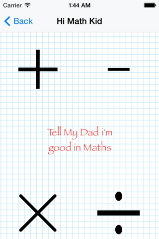 Tell my Dad i'm good in Math screenshot 2