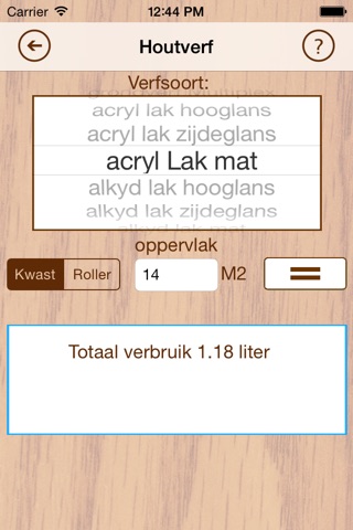 verf verbruik - voor al uw schilder klussen screenshot 3