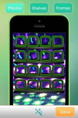 Rave Backgrounds - Electric  Custom Themes, Backgrounds and Wallpapers for iPhone, iPod touch screenshot 4
