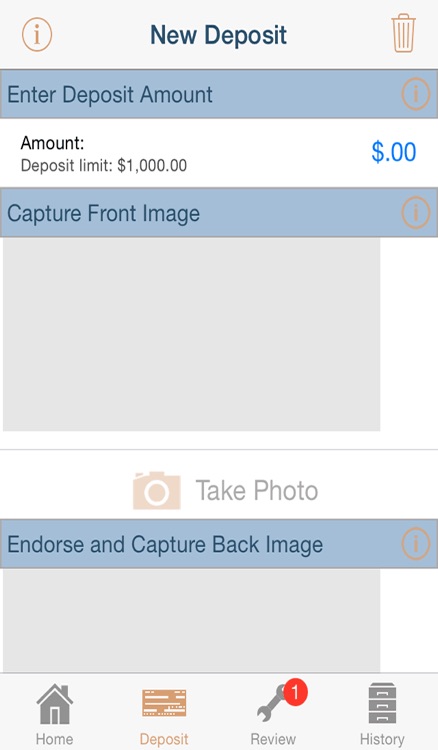 Hanscom FCU EasyDeposit Mobile