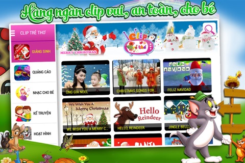 Clip Trẻ Thơ - Video kids, Phim hoạt hình, nhạc thiếu nhi. screenshot 3