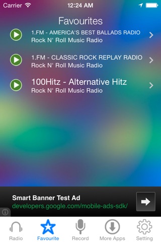 Rock N' Roll Music Radio Recorder screenshot 3