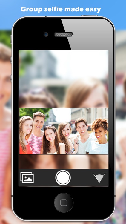 PanoSelfie: panorama selfie & wide angle group photo for free by front facing camera
