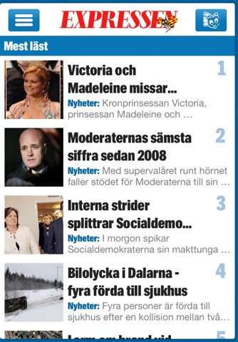 Senaste Nytt - Expressen screenshot 3