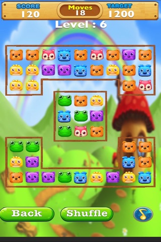 Pet Story : Match 3 puzzle adventure Game for Kids & Childs screenshot 3