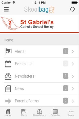 St Gabriel's Catholic School Bexley - Skoolbag screenshot 2