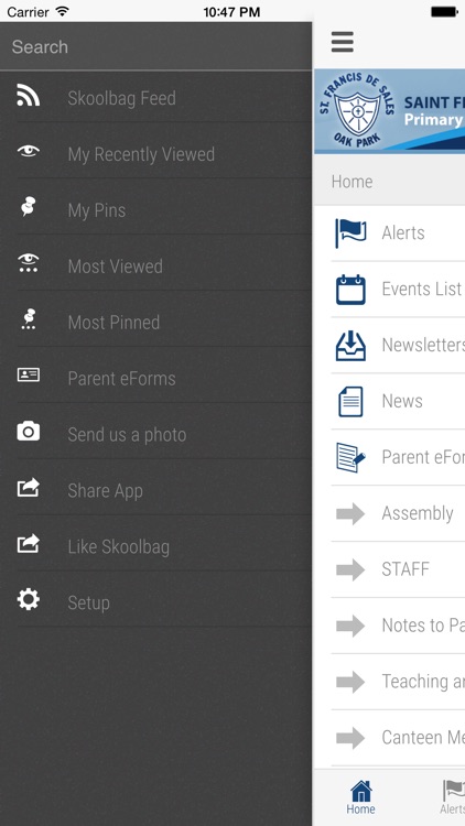 Saint Francis de Sales - Skoolbag