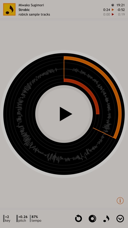 robick - Slow down, Shift key, Repeat your music