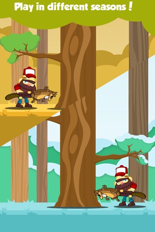 Crazy Beaver Man - Chop Wood and be a LumberJack screenshot 3