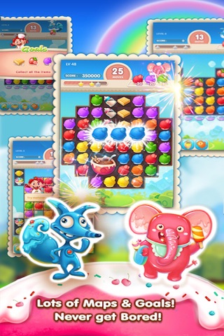 Crush Cookie - 3 match splash puzzle games screenshot 3