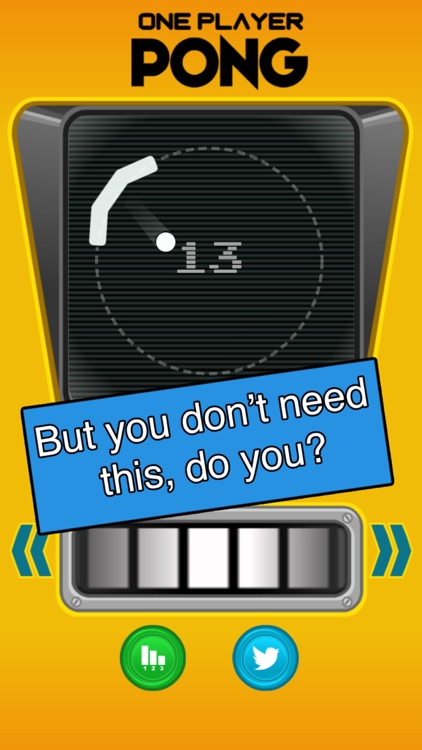 One Player Pong screenshot-2