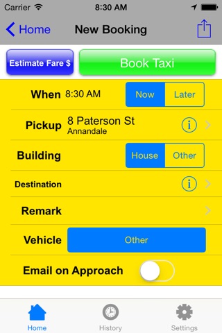 Townsville Taxis screenshot 3