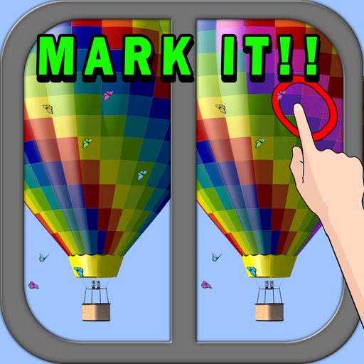 MarkDiffer! - Let's Quick Spot & Find 5 Differences on hidden objects at this FREE photos to Mark it Icon