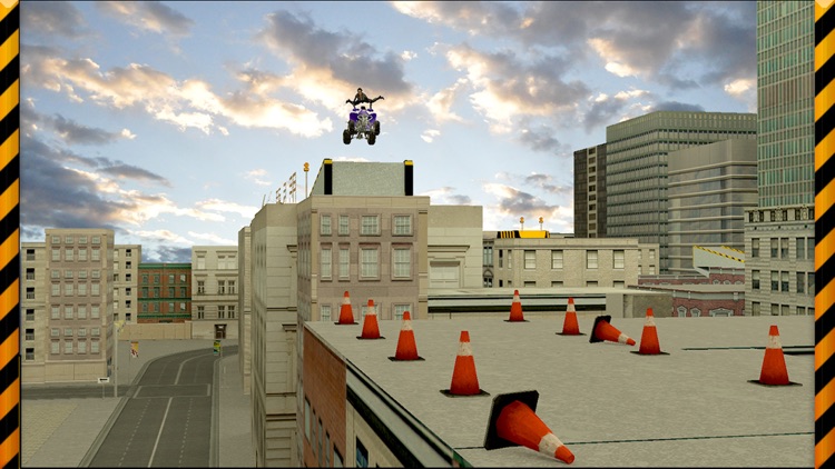 Quad Bike Race Stunt 3D - A crazy stunt bike simulator screenshot-3