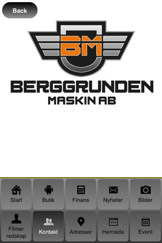 Berggrunden maskin AB screenshot 3