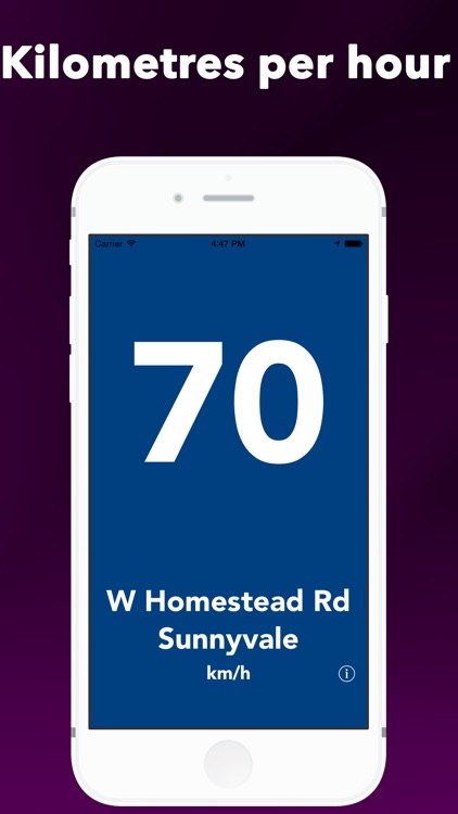 Speedometer: speed detection in miles per hour, kilometers per hour and meters per second screenshot-3