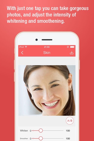 Beautify Cam-remove your face acne and blemish screenshot 2