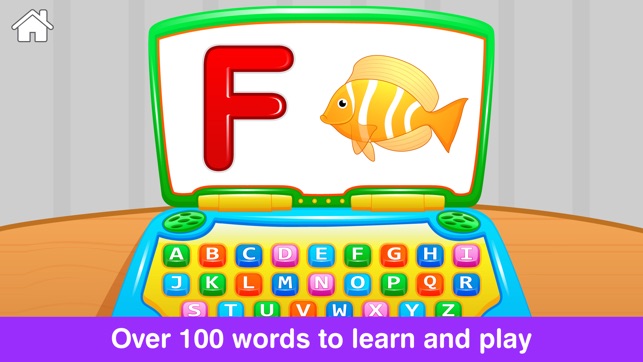 My First ABC Laptop - Learning Alphabet Letters Game for Tod(圖3)-速報App