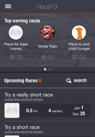 RaceFor screenshot 2