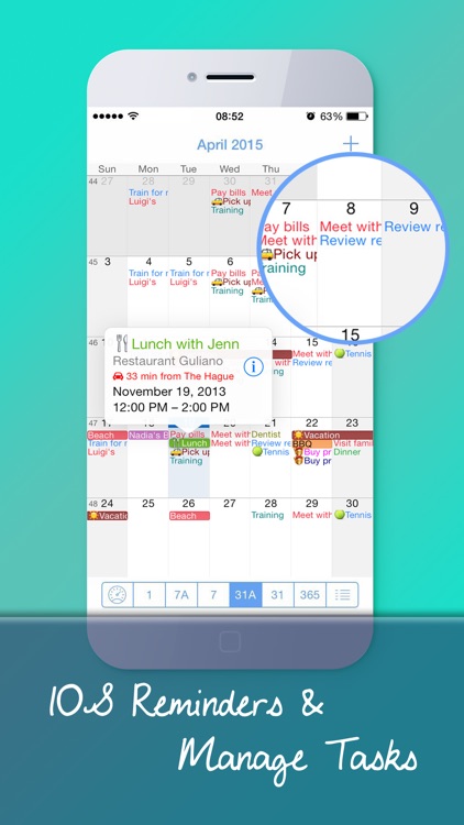 miCalendar Pro - Smart Calendar and Task Manager