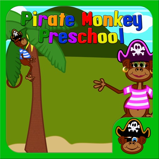 Pirate Monkey Preschool Free for iPad Icon