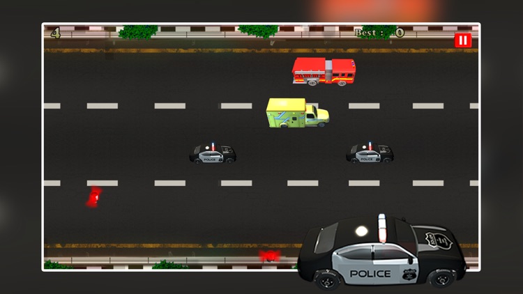 Emergency Vehicles 911 Call 2 - The ambulance, firefighter & police crazy race - Free Edition