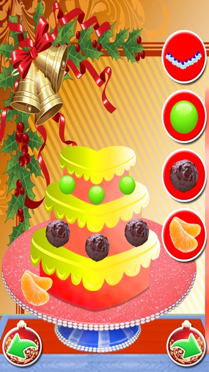 Christmas Cake Maker Salon Cooking Game