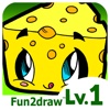 How to Draw - Kawaii Cute Drawing Cartoons - Popular Food Desserts Snacks - Fun Apps - Fun2draw™ Food Lv1