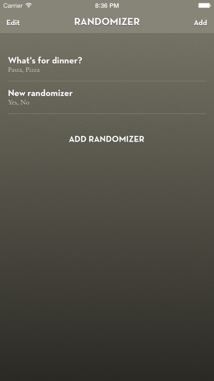 Randomizer Wheel