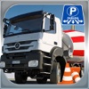 Cement Truck Parking 3D Simulator - Big Rig Construction Car Driving Test Game