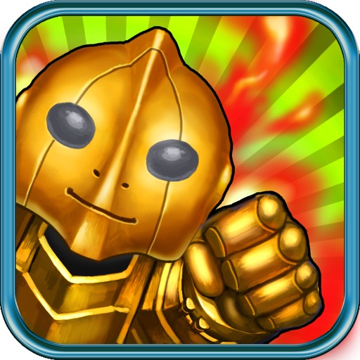 Amazing Rusty Robot Jump Free iOS App