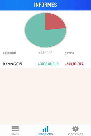 The My Expenses screenshot 2