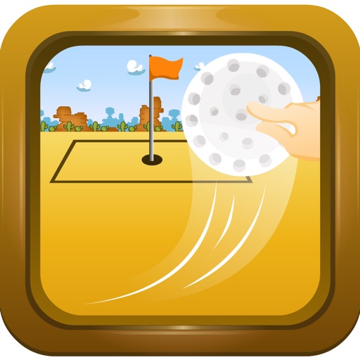 Golf Flick Fun Desert Super Course Icon